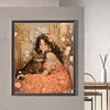 （Big Size)Beauty Cat-Paint by Numbers Acrylic Painting 50*60CM