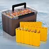 Plastic Fishing Box Minnow Squid Jig Hard Bait Container Hard Lure Sea Tool Case