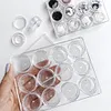 【Wholesale Discount】12 Grids Bottles Rhinestone Beads Storage Box Nail Art Jewelry Container