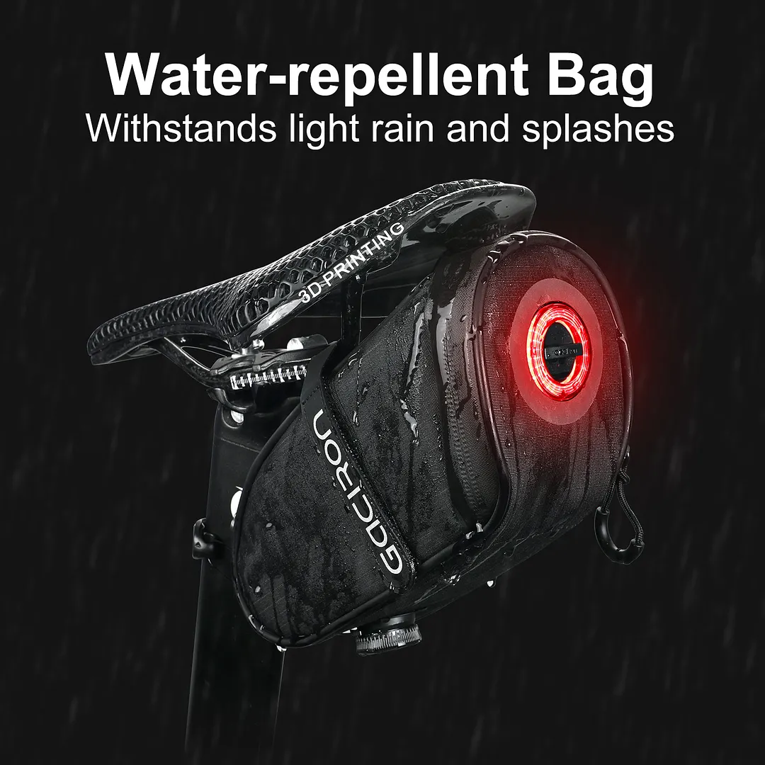 BIRD NEST300 Aero Saddle Bag withMagnetic Smart Taillight