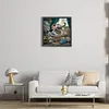 Diamond Painting -DIY Round Drill Elephant(40*40 CM)