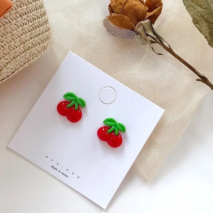 Fresh Fruit Earrings