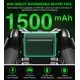 DinoFire Controller Charger for Xbox Series X|S, Charging Station with Dual Controller Battery Pack (Black)