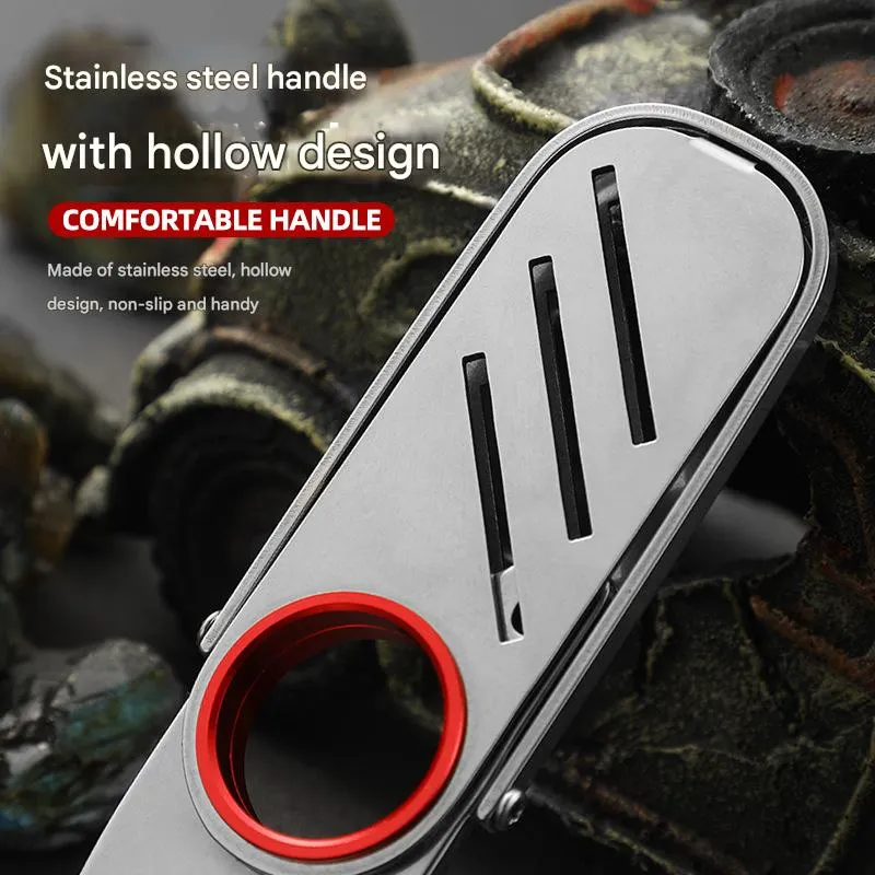 BG outdoor belt knife portable camping equipment fruit knife