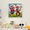 (Multi-Style) Old Couple-11CT Stamped Cross Stitch 40*40cm/15.75*15.75in