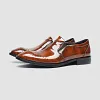 Fashion Mens Slip On Dress Shoes