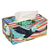Wooden Colorful Pattern 5D Diamond Painting Tissue Holder Diamond Art Tissue Box
