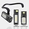 Ear Clip Headlamp Rechargeable LED Headlight with Motion Sensor Head Flashlight