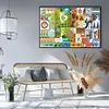 Four Seasons - 11CT Stamped Cross Stitch 57*40cm/22.44*15.75in