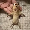 Customized Pets Human Ugly Stuffed Keychains With Poseable Skeleton Send Pic to bruce663@foxmail.com