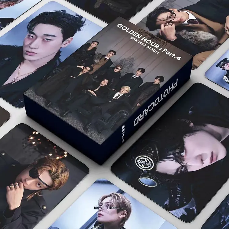Ateez Golden Hour Part 4 13TH Mini Album Photo Card