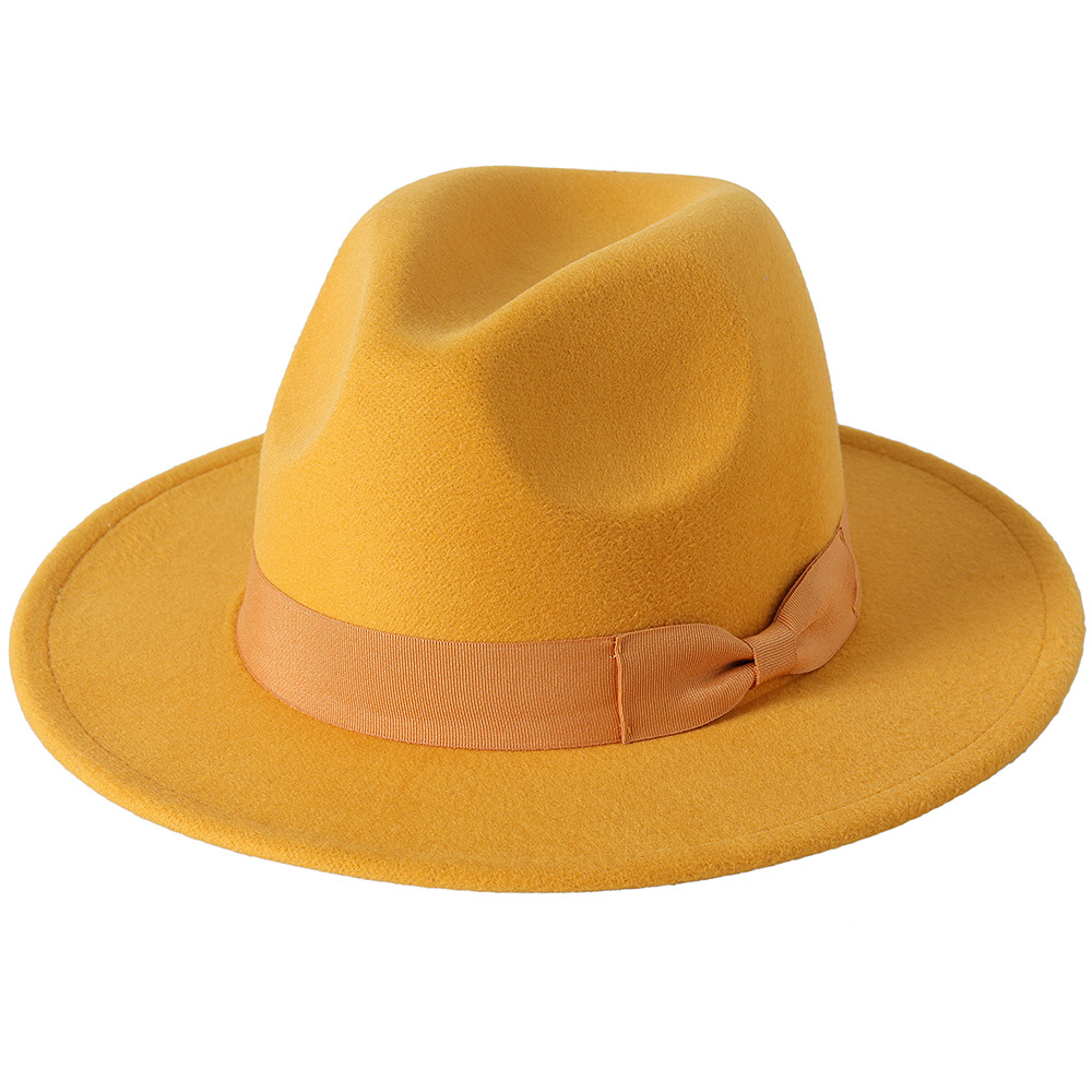 Cassidy Fedora - Yellow