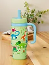 Stainless Steel Whale Fountain Tumbler with Handle Drinking Cup Creative Gift