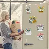 (US Local)6pcs Cat DIY Diamond Painting Fridge Magnets Craft Kit