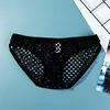 Men's Sexy Low Waist Mesh Breathable Hollow Panties