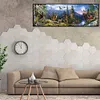 (Big Size)Forest Animals - 11CT Counted Cross Stitch 30*90cm/11.81*35.43in