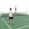 [US Local Warehouse] Retractable Pickleball Net 22FT Portable Pickleball Net Set for Outdoor Indoor Driveway
