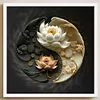 Lotus-11CT Stamped Cross Stitch Kit(40*40cm)