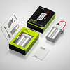 SHARGE Pouch Mini 10000mAh 30W Fast Charging Portable Power Bank with Built-in Type C Cable USB-C and USB-A Port Battery Pack