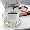 [Upgrade]6pcs/set DIY Diamond Painting Waterproof Case Classic Easter Egg Coaster Gift Decor Set