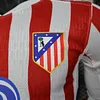 2025-2026 Long Sleeve Player Version Atletico Madrid Home Football Shirt 1:1 Thai Quality