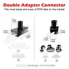 WOYO PDR500 Car Dent Pull Lifter Kits, With 3 Kinds of Foot Pad & Long/Round Tabs Adapter, PDR Tools Adjust the Width Between Foot Pad to Fit Different Dent, PDR Kits