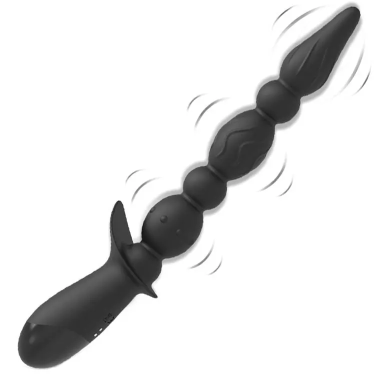 Pull-Bead Massager G - Spot Strong Shock Rear Court Anal Plug