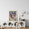 Diamond Painting -DIY Round Drill Flower Beauty(40x50cm)