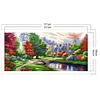 Landscape-11CT Stamped Cross Stitch Kit(66*131cm)