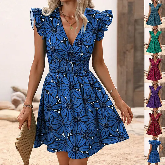 sachin and babi light blue dress Summer Dresses for Older Women