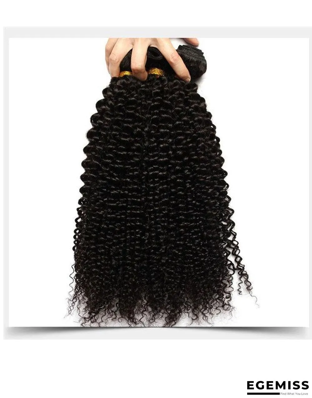 Kinky Curly Hair Weave African Fashion Small Curly Hair Extension | EGEMISS