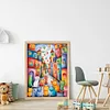 (US Local)Cat-11CT Stamped Cross Stitch Kit(40x55cm)