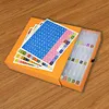 2-in-1 Diamond Art Storage Containers & Line-Up Tray, Upgrade Convex Point Bottom Design for Efficient Crafting DIY Diamond Art Accessories