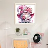 (US Local)Rose Gnome-11CT Stamped Cross Stitch Kit(40x40cm)