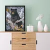 (Stamped/Counted) (Winter) Bear - 11CT Cross Stitch 50*40cm/19.69*15.75in