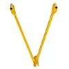 [US Local Warehouse] 2-in-1 Standing Seam Roof Hand Seamer Color Steel Tile Manual Bite Plier 90 &180 Double Fold Mechanical Lock Jaw Width 6 Inches Designed for Roofers