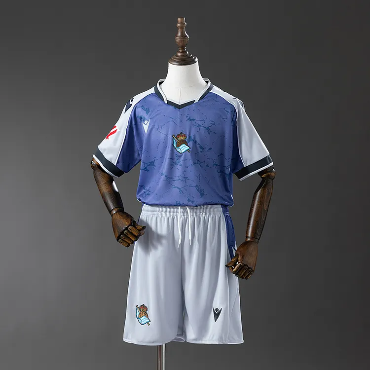 Kids Real Sociedad 25/26 Away Football Jersey