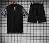 2025 Brazil Pre-Match Training Grey Shirt+Shorts 1:1 Thai Quality