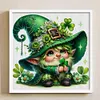 Clover Gnome - 11CT Stamped Cross Stitch - 45*45cm