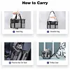 Pet Carrier- Airline Approved Dog Carrier with Wheels: Pet Travel Carrier, Cat Carrier with Telescopic Handle &ndash; Ideal for Dogs and Cats Easy to Fold