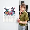 Hummingbird Diamond Painting Magnetic Fridge Calendar To-do List Calendar