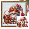 (Multi Style)[Multi-Style]Vegetable Gnome-Full Embroidery 3 Strands 11CT Stamped Cross Stitch-45*45CM