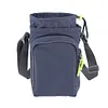 Crossbody Water Bottle Bag Adjustable Strap with Front Pocket for Hiking Camping
