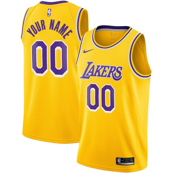 Custom Los Angeles Lakers City Edition Jersey