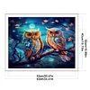 Owls - 9CT Full Beaded Cross Stitch Kit(52x40cm)
