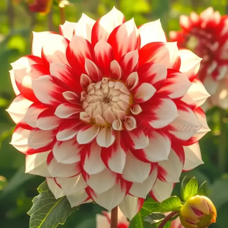 Red Devils-Double dahlia bulbs