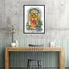 (Counted/Stamped) 14CT Spring Gate-Cross Stitch 27*36cm/10.63*14.17in(Brand)