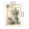 (Big Size) Retro Poster - 11CT Counted Cross Stitch 40*60cm/15.75*23.62in