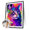Color Cat-Paint by Numbers Acrylic Painting 40*50CM