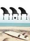 3x Soft Surf Fin for Surfboard Softboard Stand Up Paddle Board Accessories